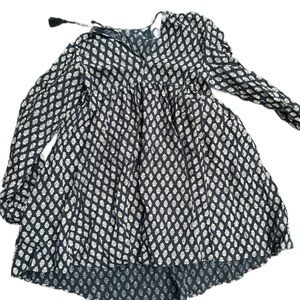 Stylish Black and White Kids Top